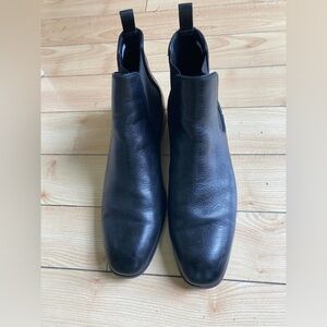 Men’s Black Leather Chelsea Boots